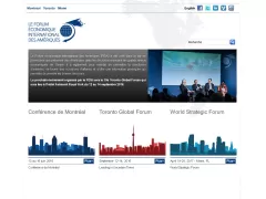 International Economic Forum of the Americas (splash page)