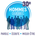 Hommes Québec - Logo 30e anniversaire